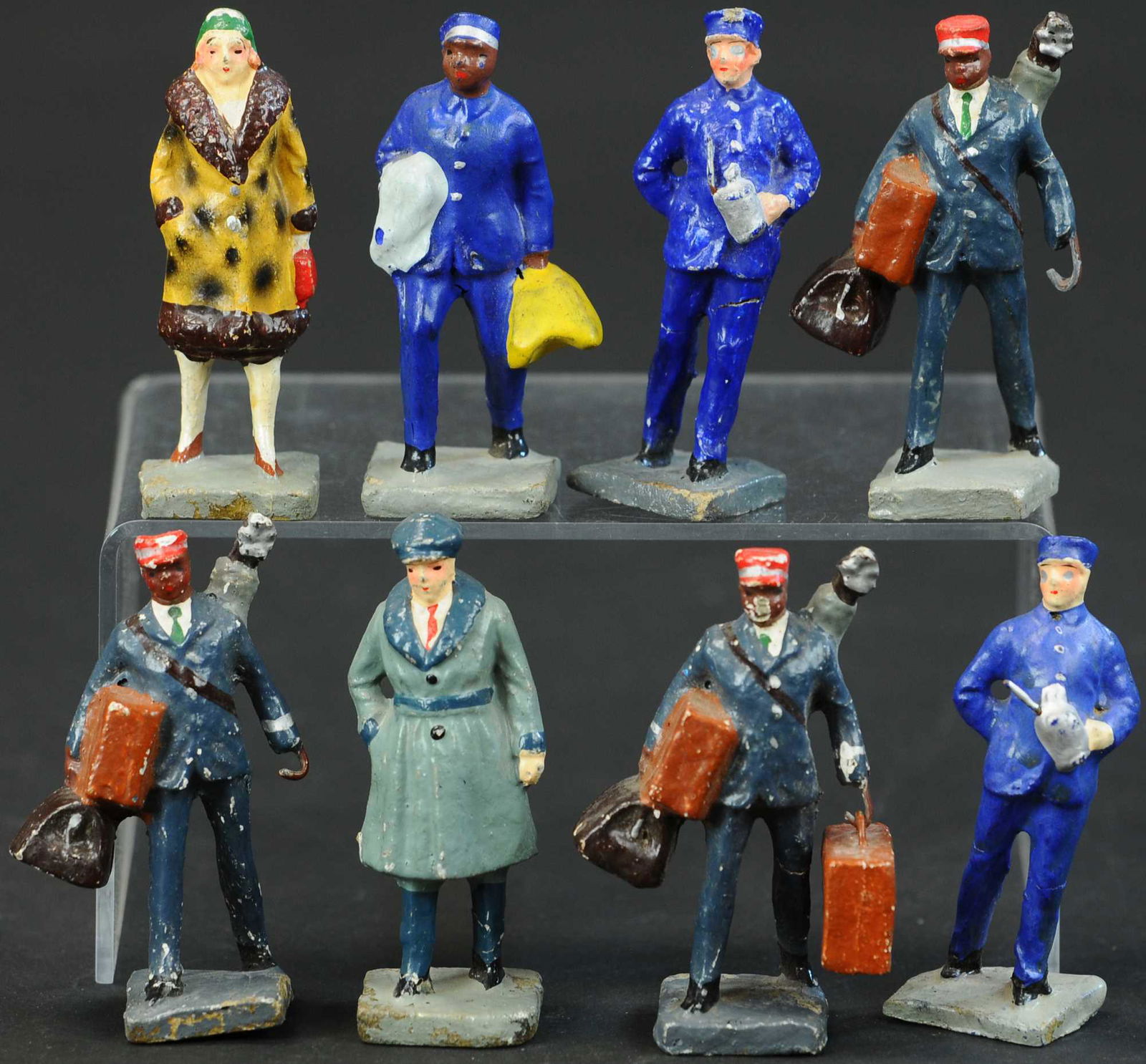 JAPANESE COMPOSITION RAILWAY FIGURES (1 of 2)