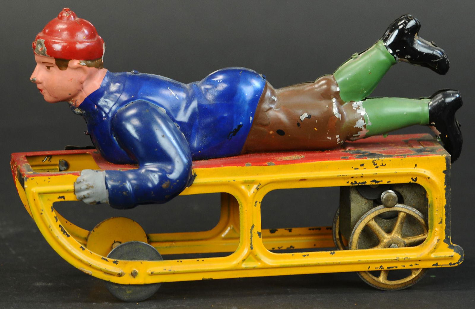 DAYTON BOY ON SLED (1 of 4)