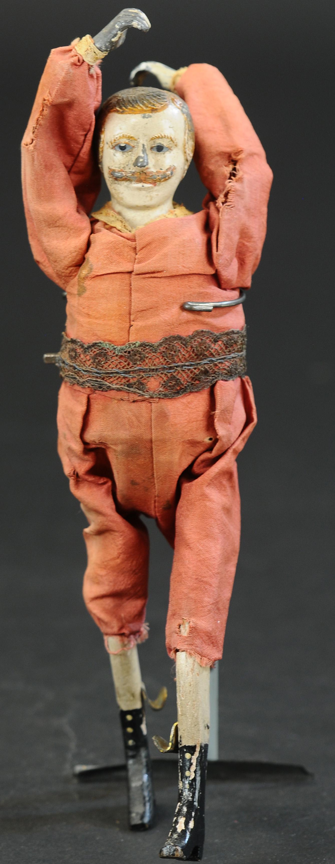 IVES TIGHT ROPE PERFORMER CLOCKWORK TOY (1 of 4)
