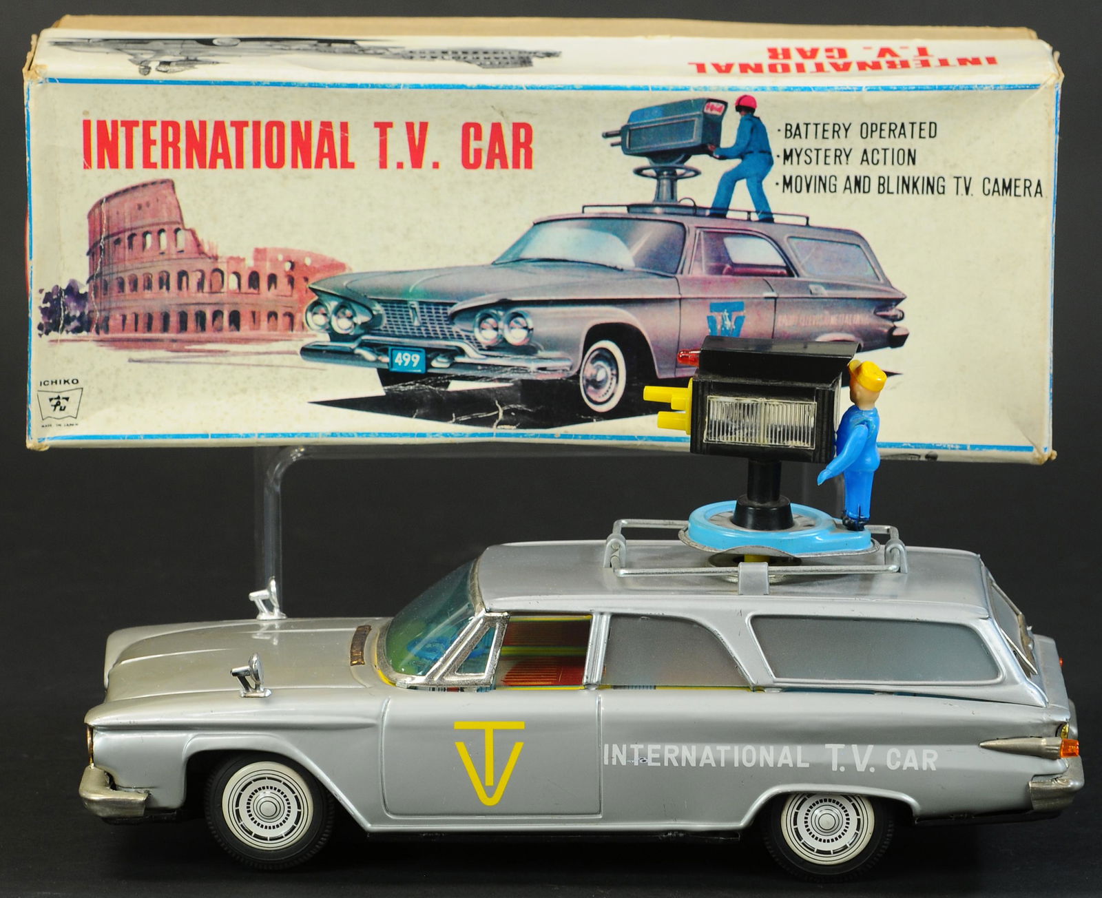BOXED ICHIKO INTERNATIONAL TV CAR (1 of 4)