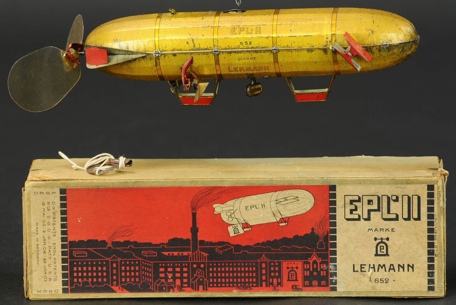 BOXED LEHMANN EPL II DIRIGIBLE (1 of 4)