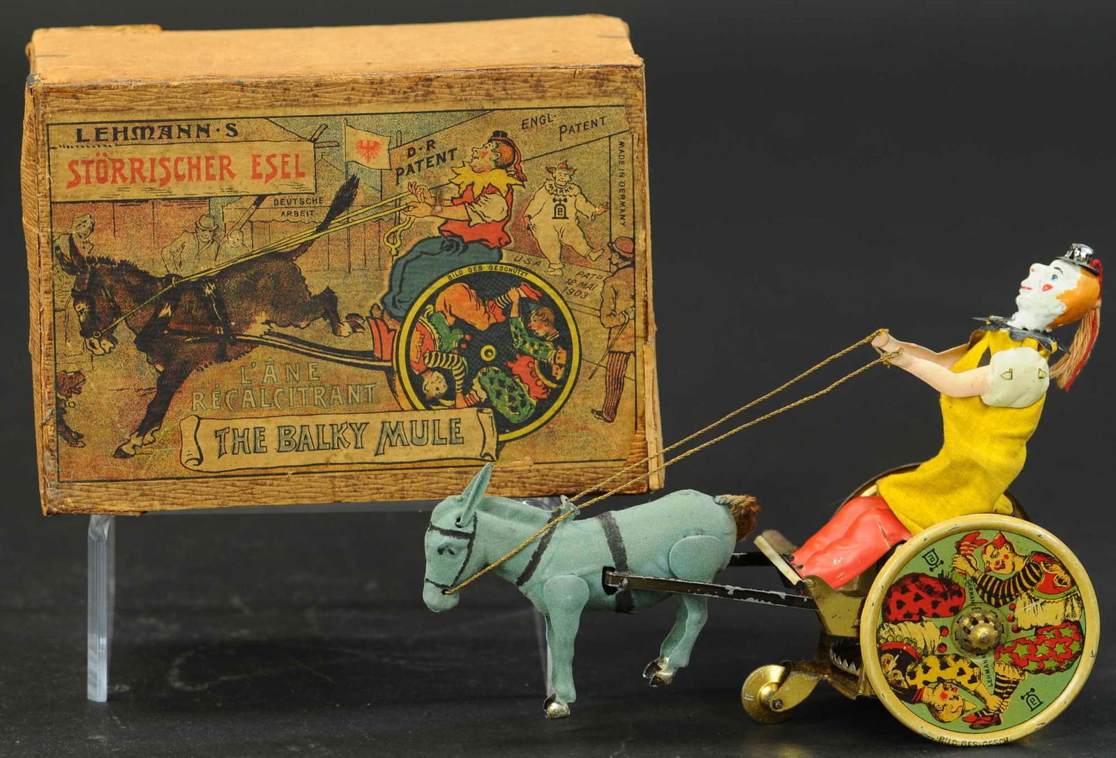 BOXED LEHMANN BALKY MULE CART (1 of 4)
