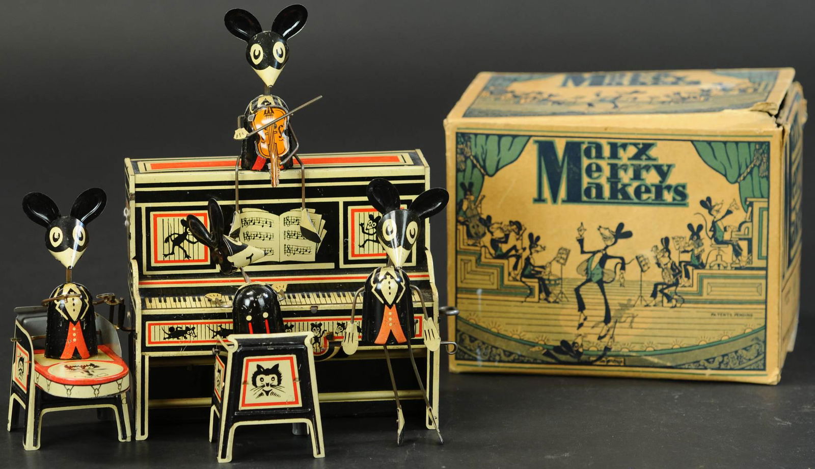 BOXED MARX MERRY MAKERS MOUSE BAND (1 of 4)