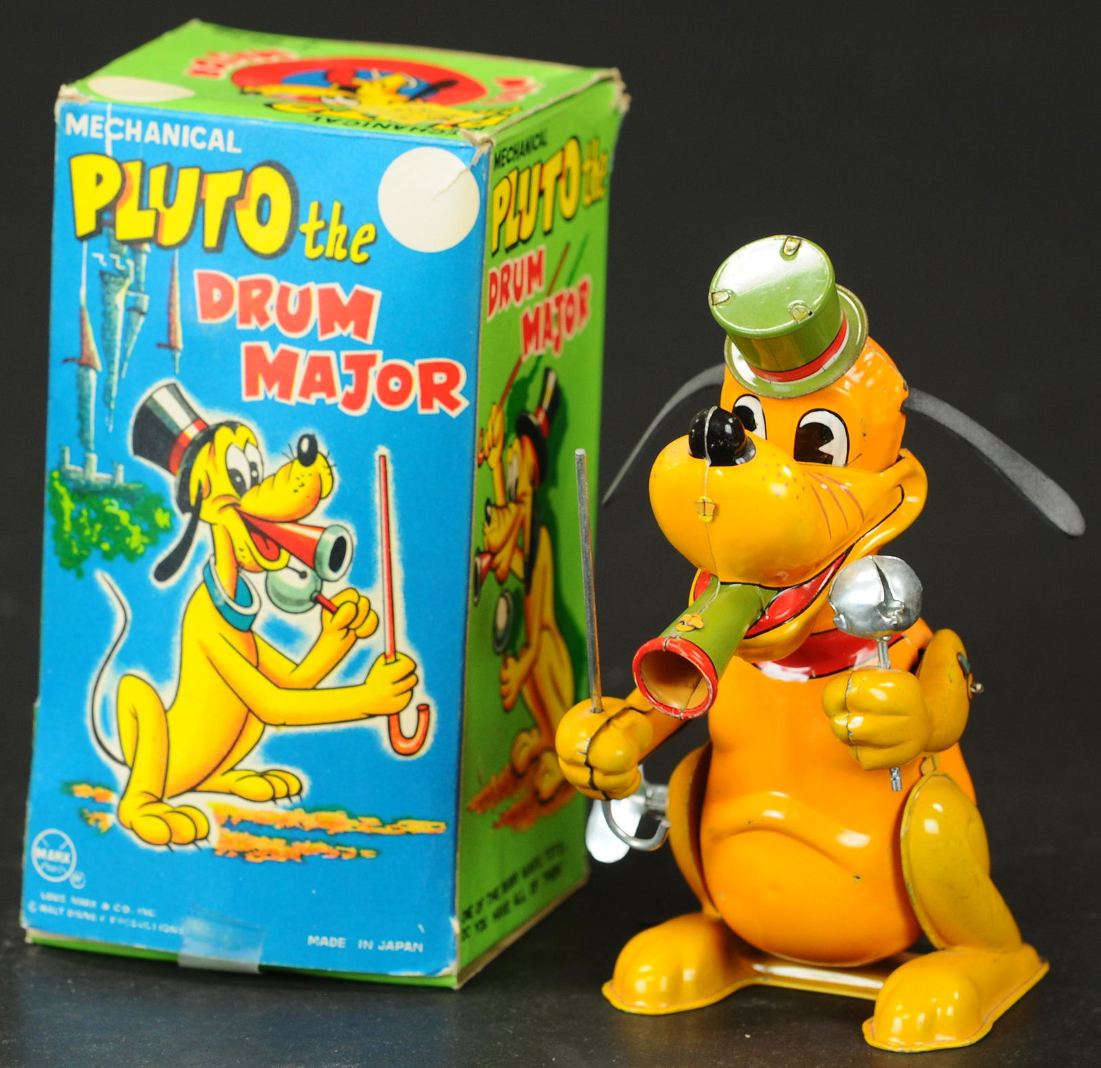 BOXED MARX PLUTO THE DRUM MAJOR (1 of 4)