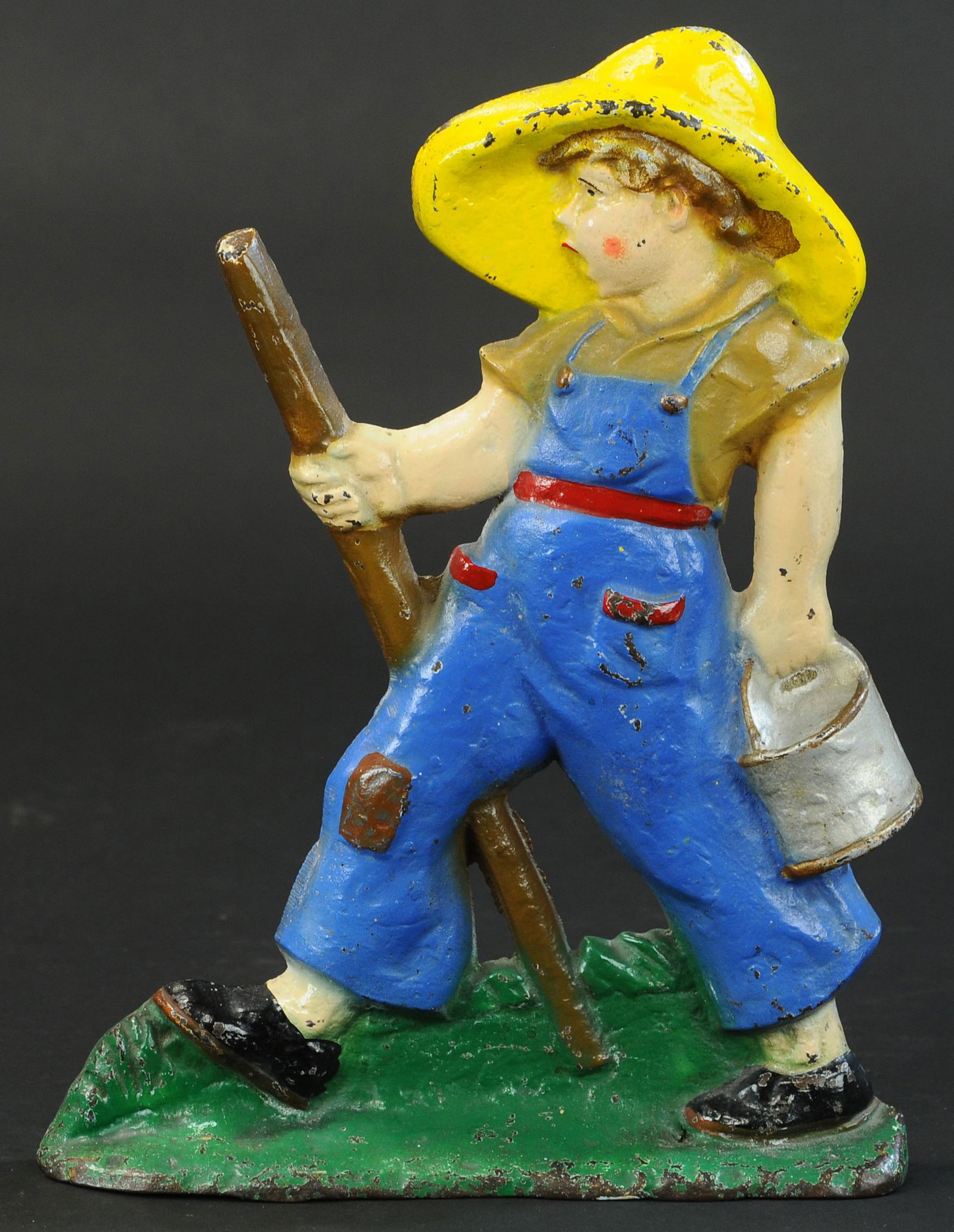 LITTCO PRODUCTS HUCKLEBERRY FINN DOORSTOP (1 of 2)