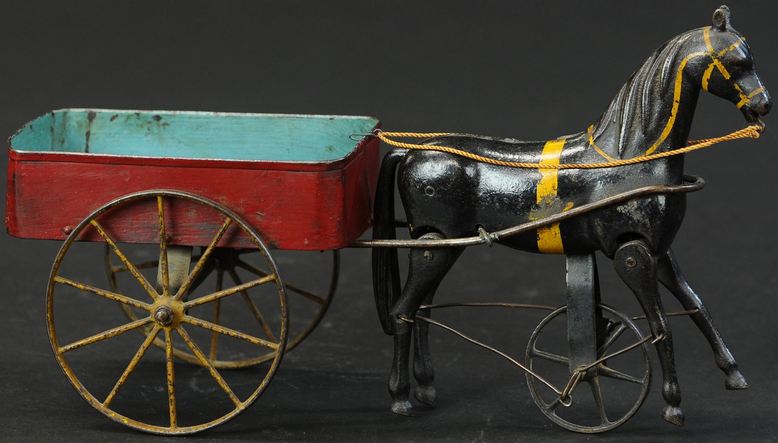 IVES WALKING HORSE VICTOR CART (1 of 4)
