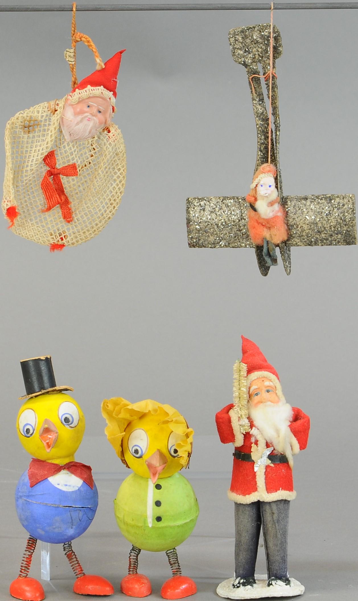 TWO EASTER DUCKS & THREE SANTAS (1 of 3)