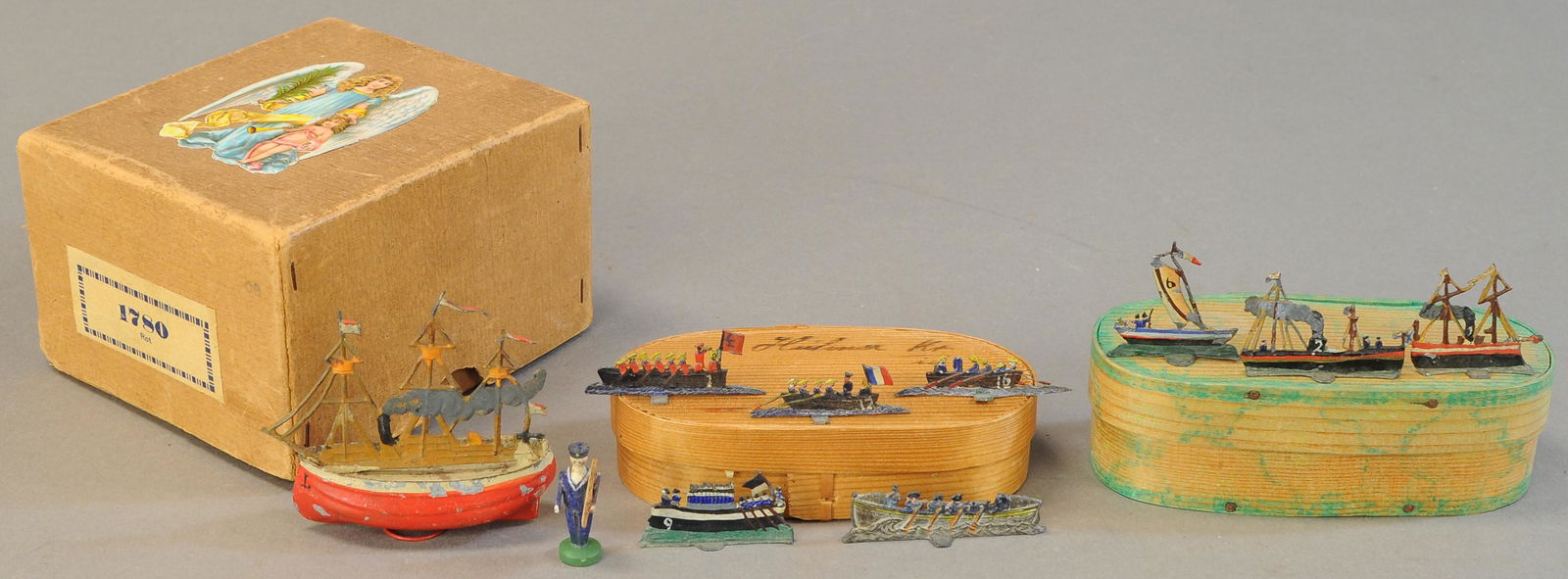 NURENBURG BOAT FLATS IN ORIGINAL BOXES (1 of 2)