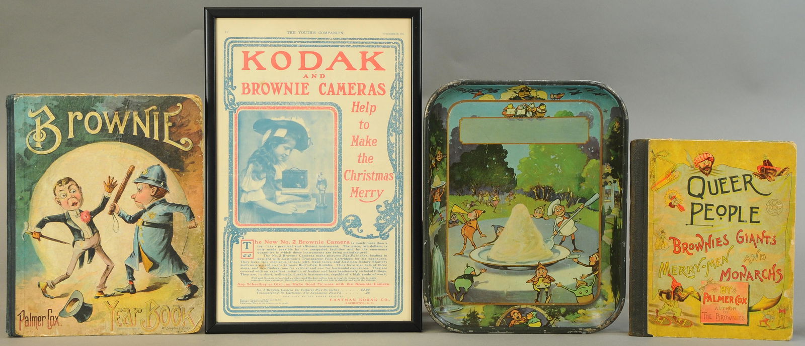 PALMER COX BOOKS & ADVERTISING ITEMS (1 of 2)