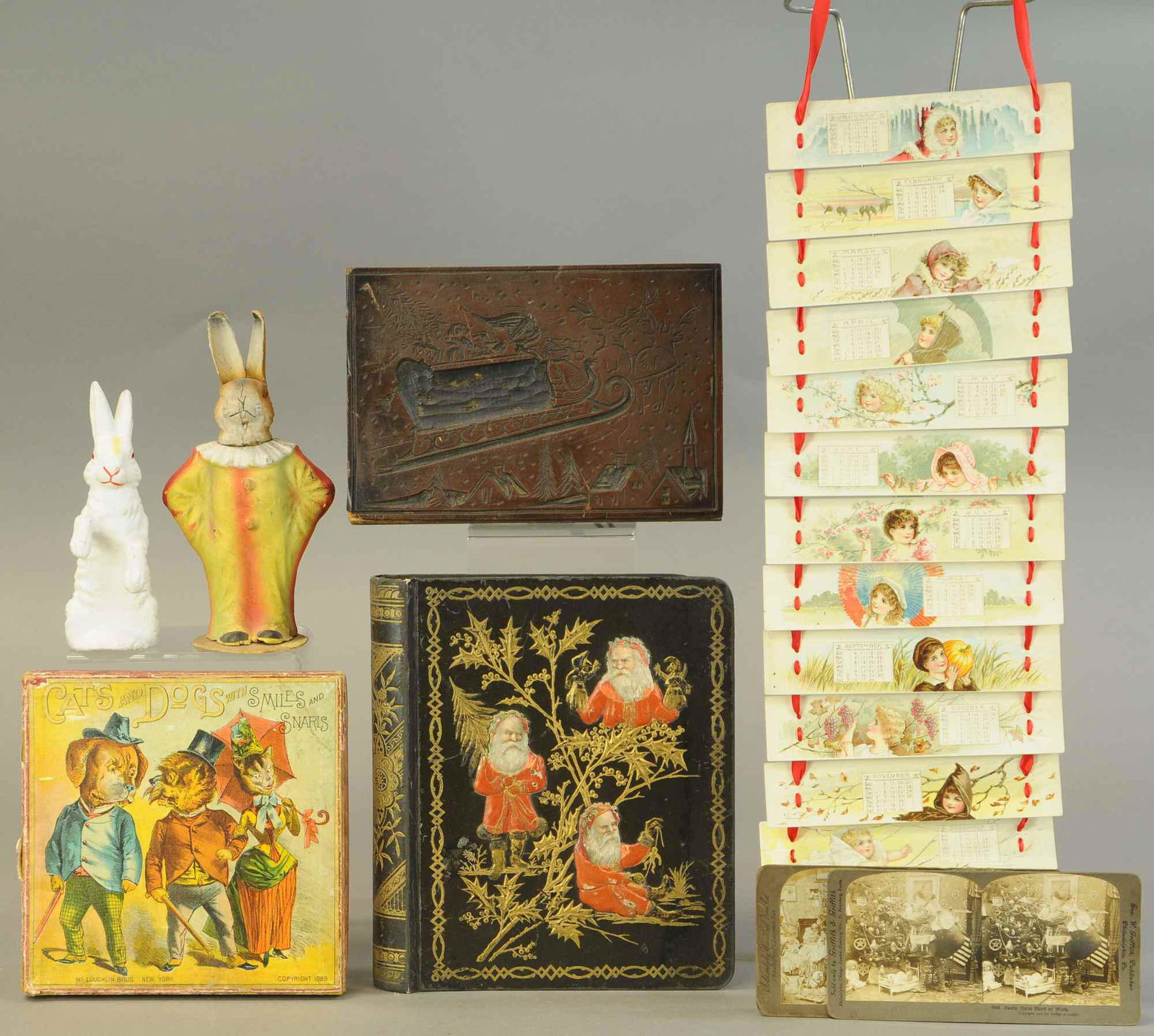 SEVEN HOLIDAY RELATED ITEMS (1 of 2)