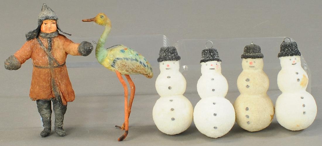 SPUN & PRESSED COTTON CHRISTMAS FIGURES (1 of 2)