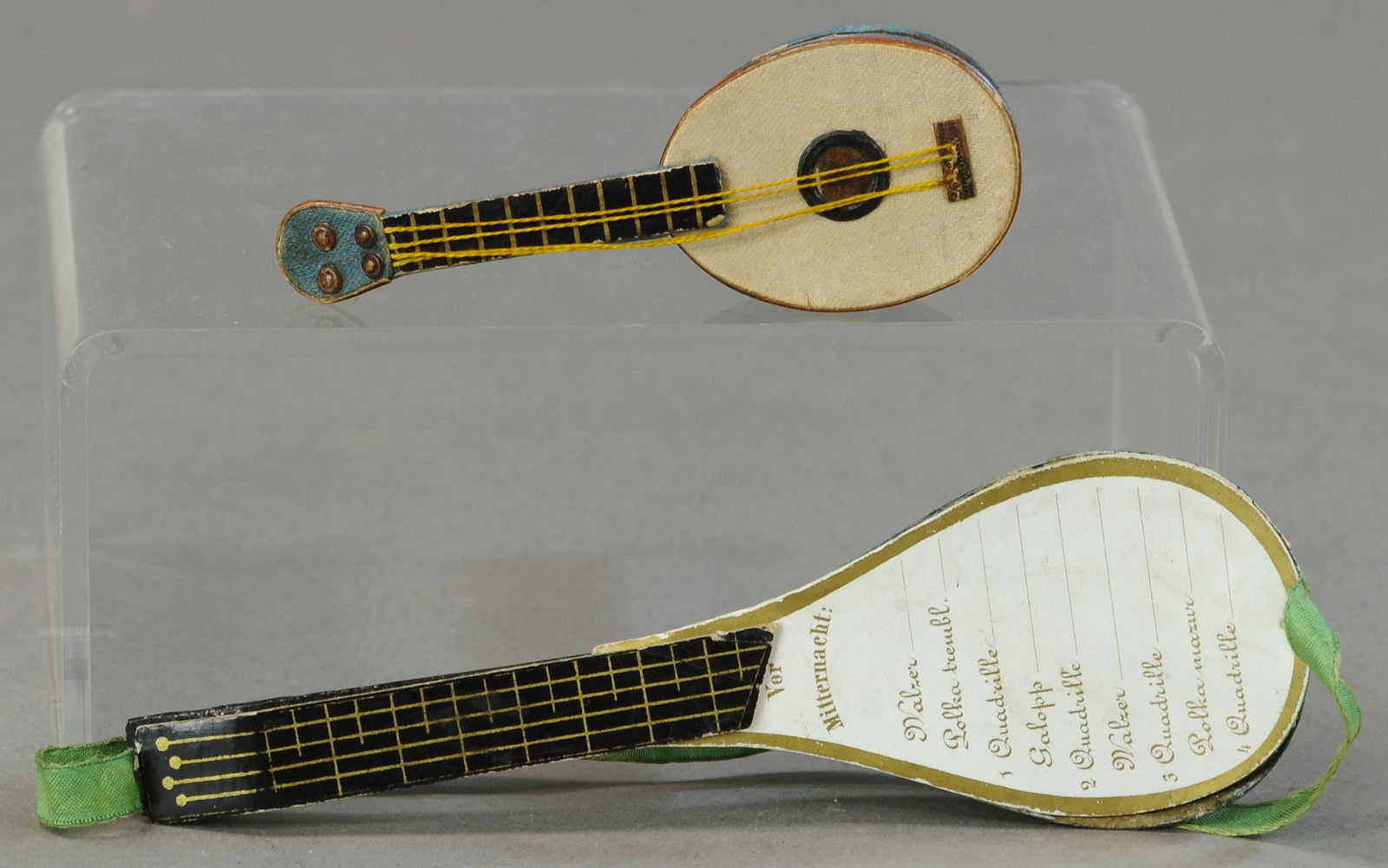 TWO GERMAN DRESDEN MANDOLINS (1 of 3)