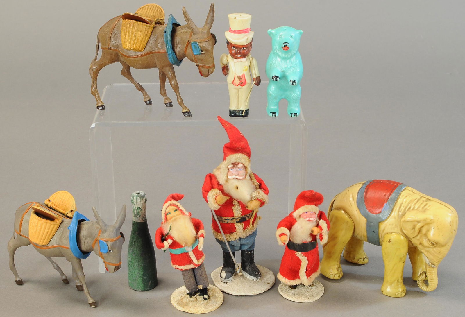 HARD TO FINE JOINTED CELLULOID ELEPHANT (1 of 2)