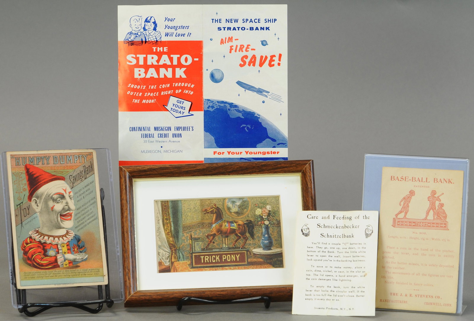 HUMPTY DUMPTY & TRICK PONY TRADE CARDS PLUS (1 of 2)