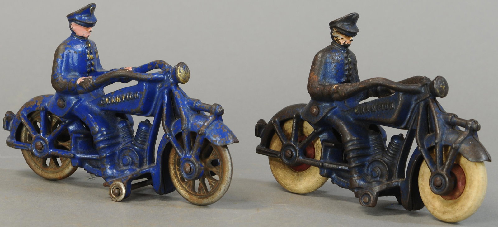 TWO CHAMPION POLICE MOTORCYCLES (1 of 3)