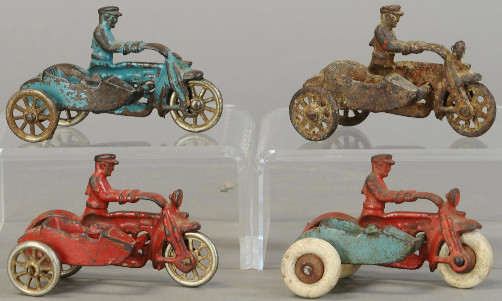 FOUR HUBLEY & AC WILLIAMS SIDECAR CYCLES (1 of 3)