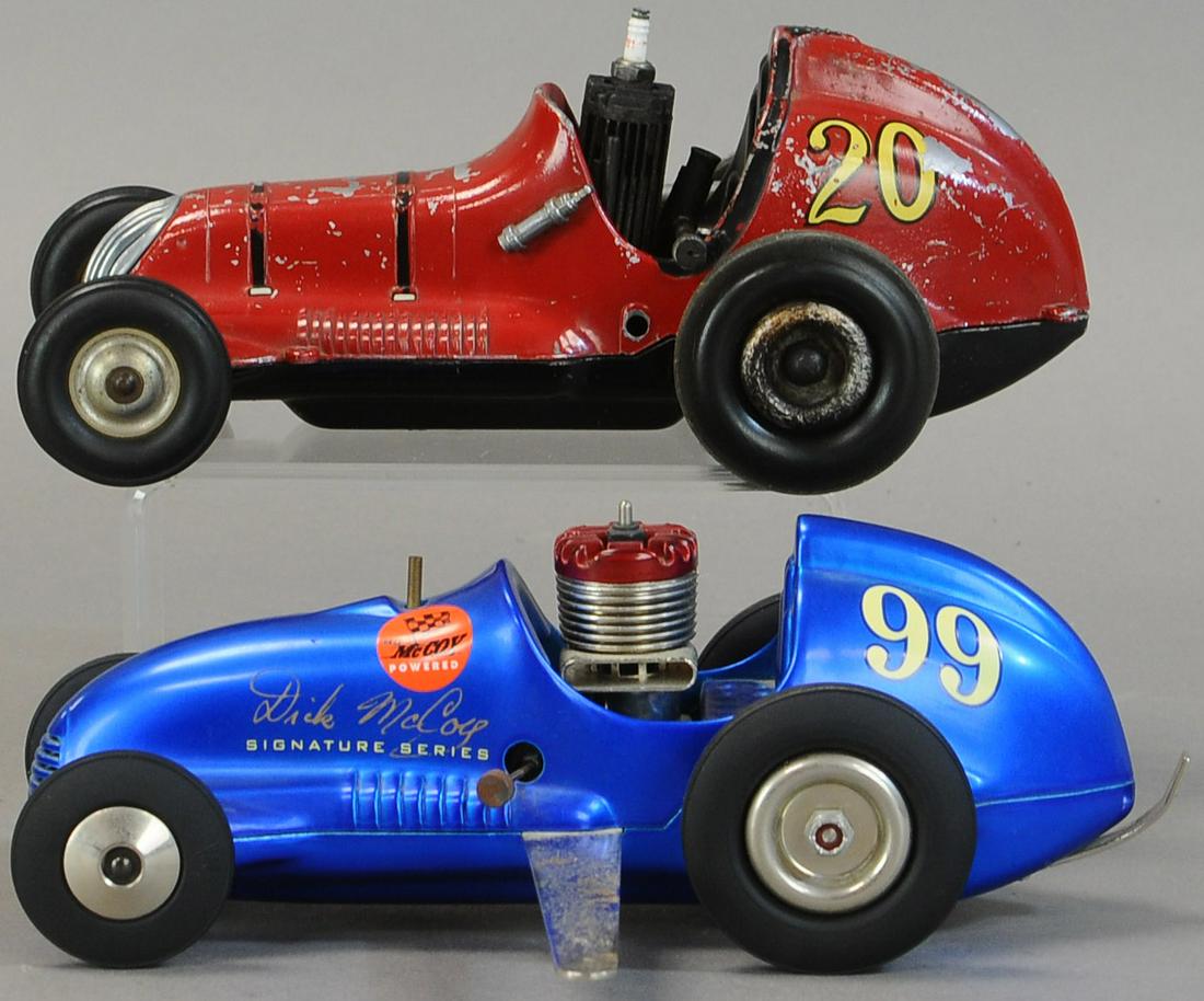 NYLIN #99 & THIMBLE DROME #20 TETHER CARS (1 of 3)