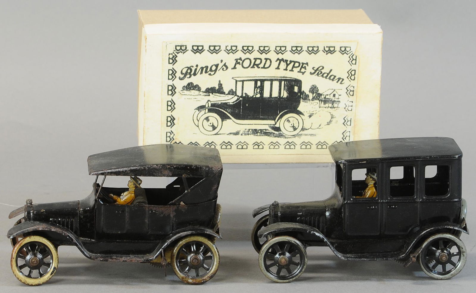 TWO BING FORD AUTOS (1 of 3)