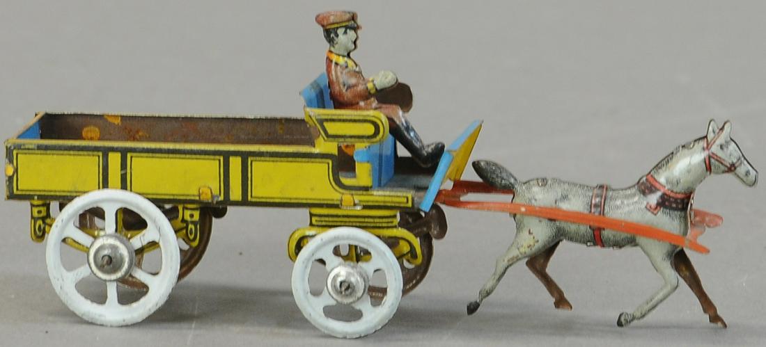 HORSE DRAWN WAGON PENNY TOY (1 of 3)