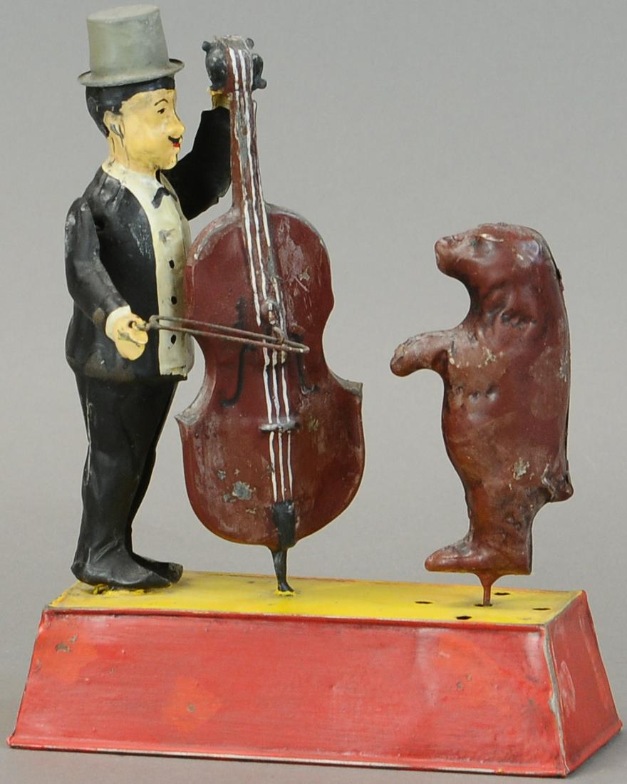 GUNTHERMANN MAN W/ CELLO & DANCING BEAR (1 of 3)