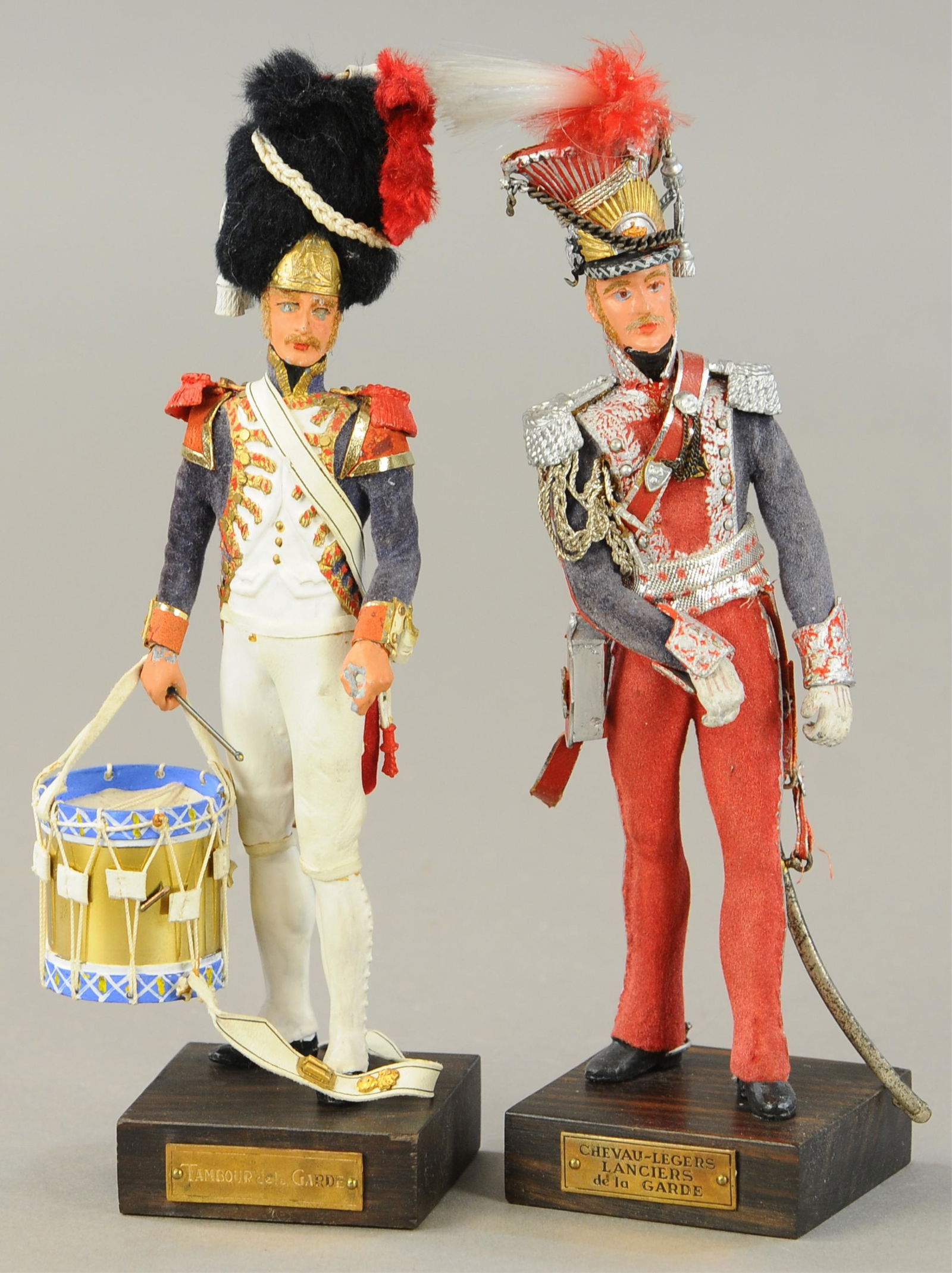 2 LGE SCALE RIFFET FRENCH MODEL SOLDIERS (1 of 3)