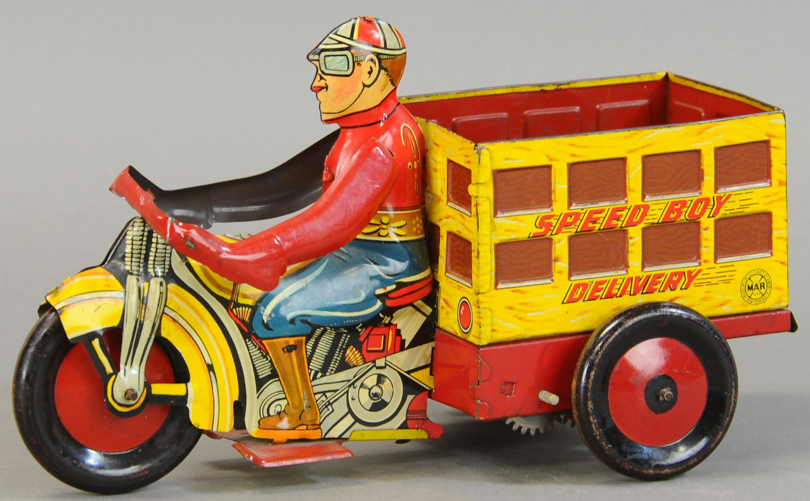 MARX SPEED BOY DELIVERY BIKE (1 of 3)