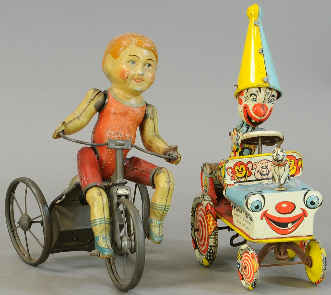 UNIQUE ART JOJO & KIDDIE CYCLIST TOYS (1 of 3)