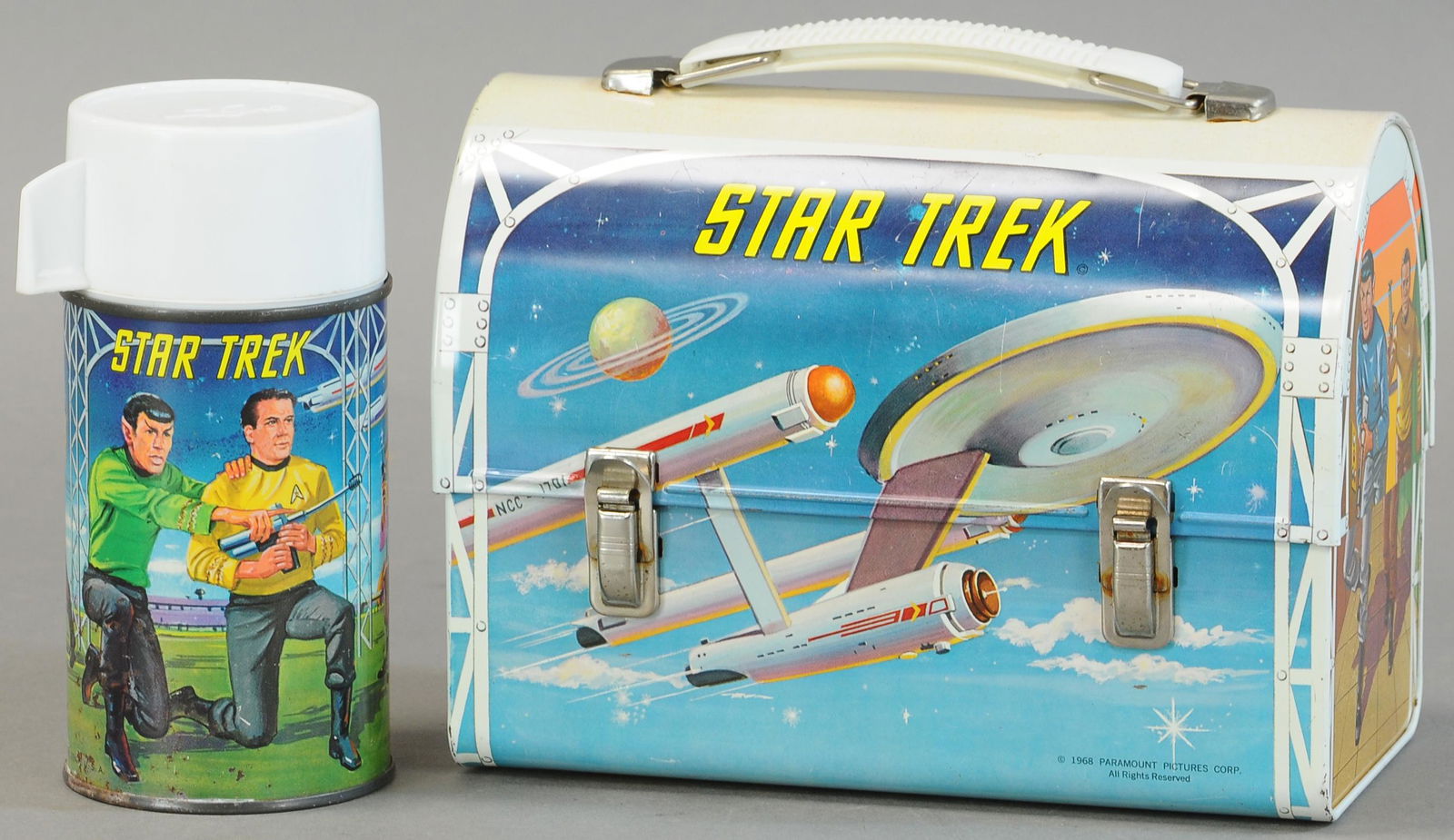 1968 STAR TREK DOMED LUNCHBOX (1 of 4)