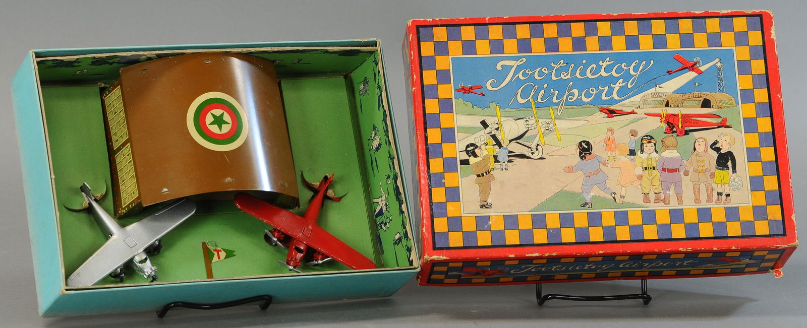 BOXED TOOTSIE TOY AIRPORT (1 of 2)