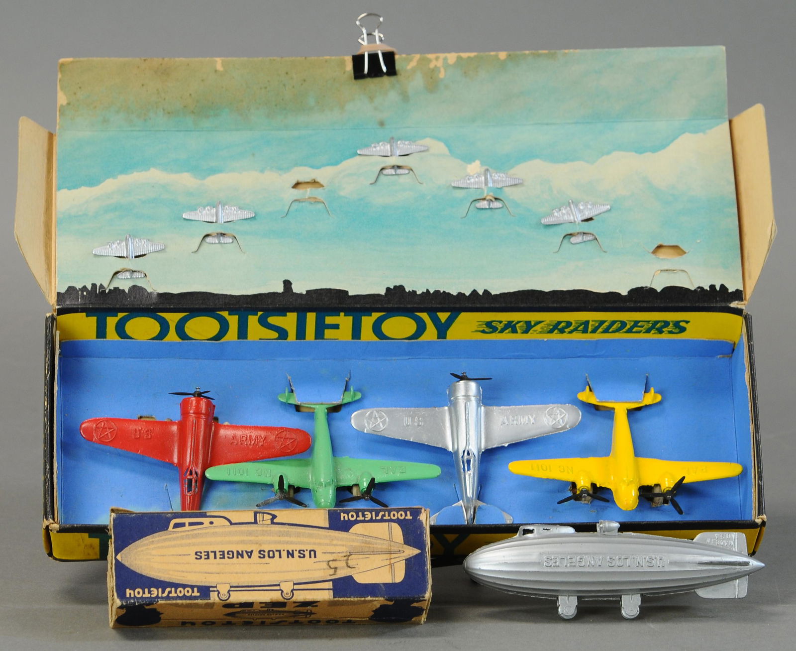 TOOTSIETOY SKY RAIDERS & LOS ANGELES ZEP (1 of 2)