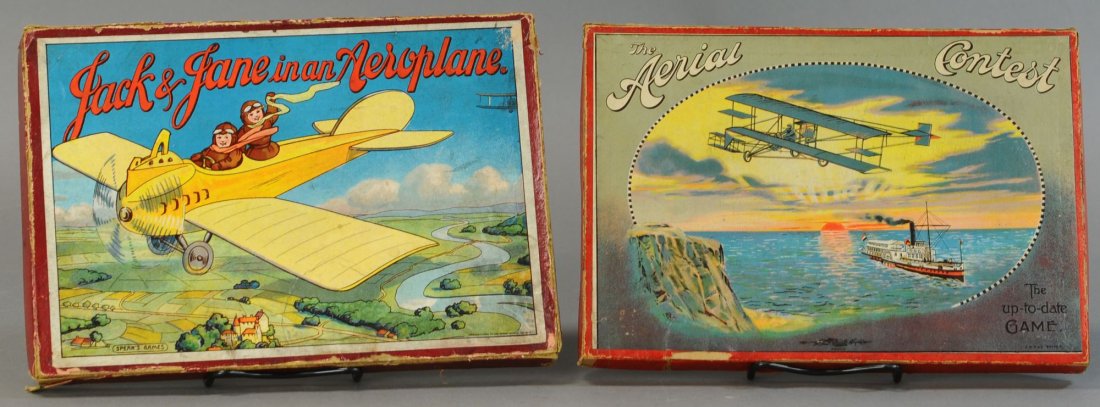 TWO EARLY AIRPLANE BOARD GAMES (1 of 2)