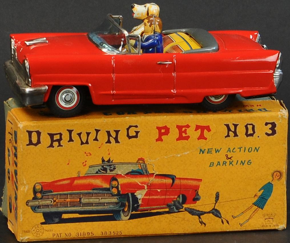 464. BOXED ICHIKO DRIVING PET NO.3 CAR W/ DOG | (1 of 6)