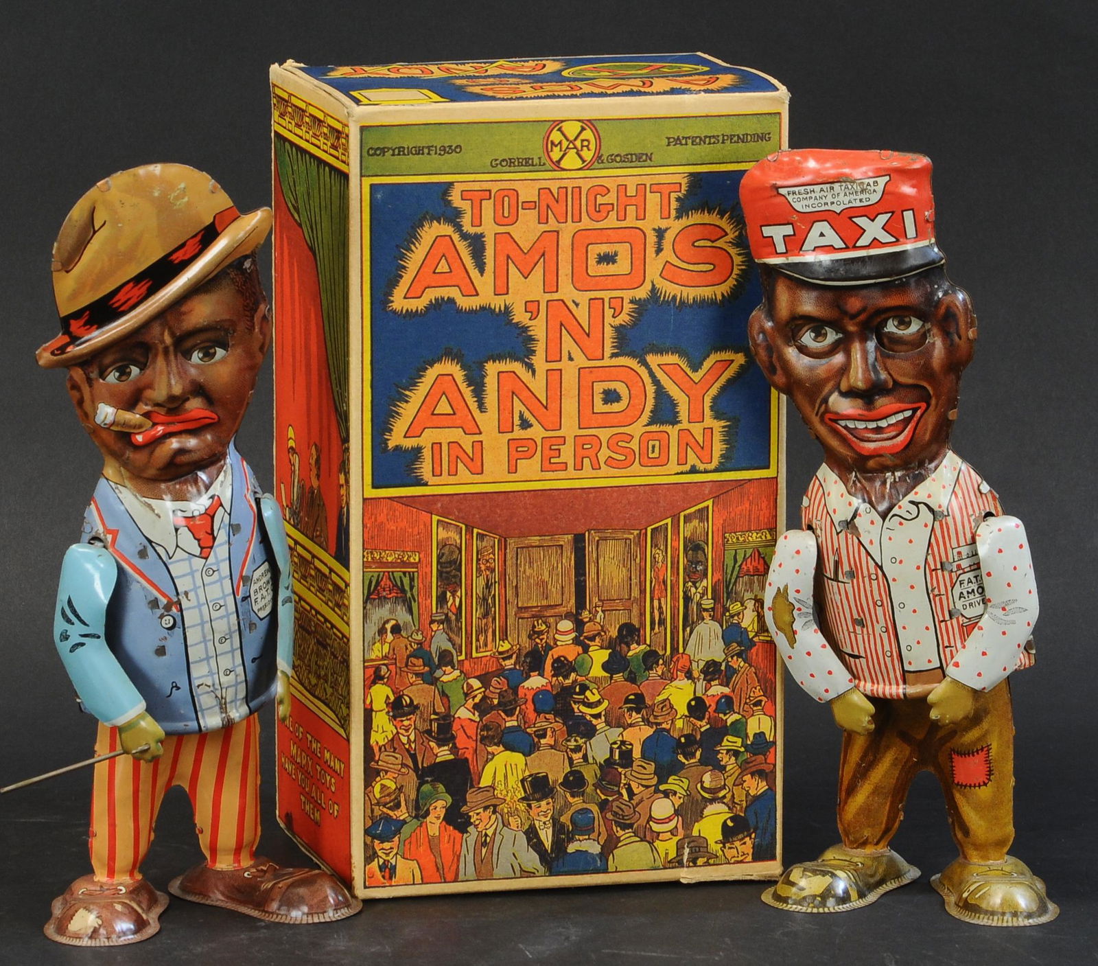 108. BOXED MARX AMOS & ANDY WALKERS | Very clean boxed (1 of 6)