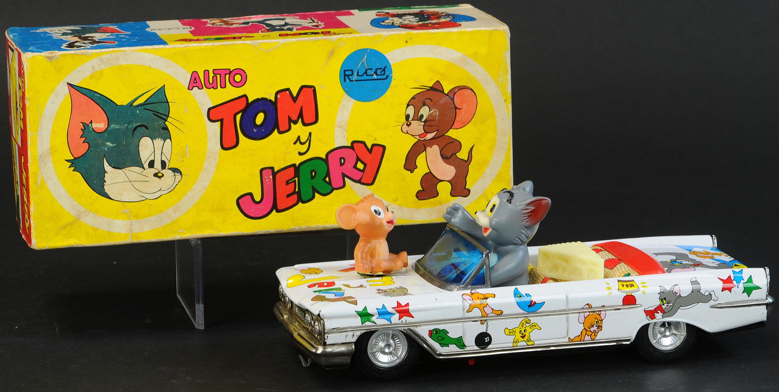 211. BOXED RICO TOM & JERRY CAR | Battery operated, (1 of 4)