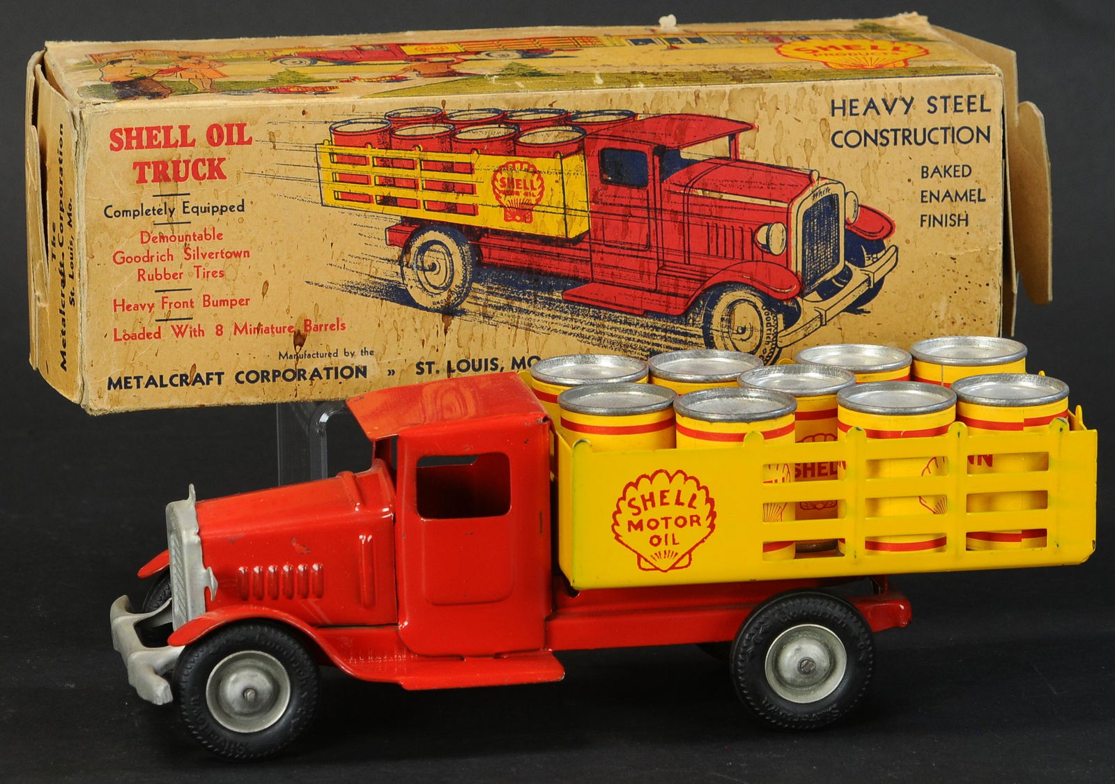 319. BOXED METALCRAFT SHELL OIL TRUCK | Very detailed (1 of 4)