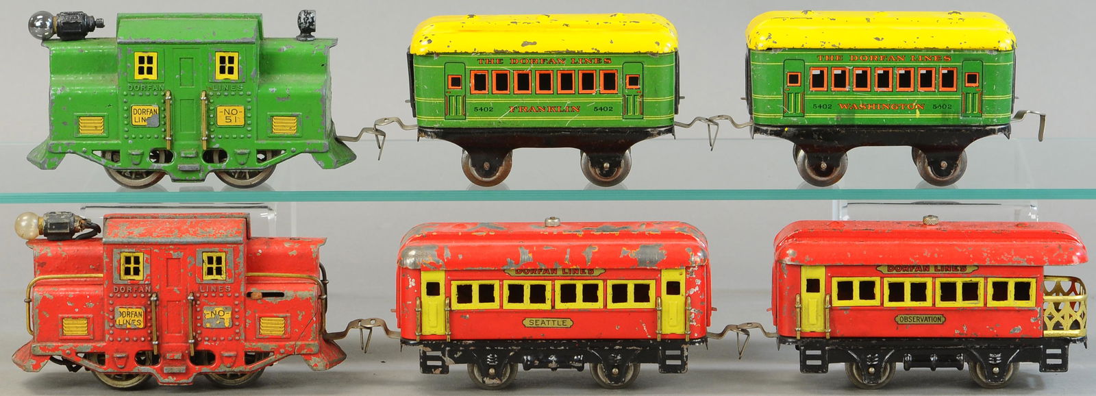 DORFAN #51 LOCO PASSENGER SETS (1 of 4)