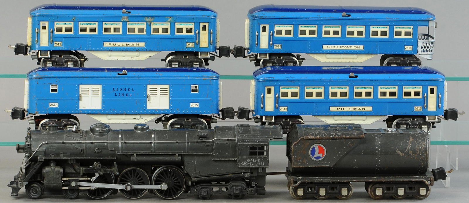 LIONEL 763E SEMI SCALE HUDSON PASSENGER SET (1 of 4)