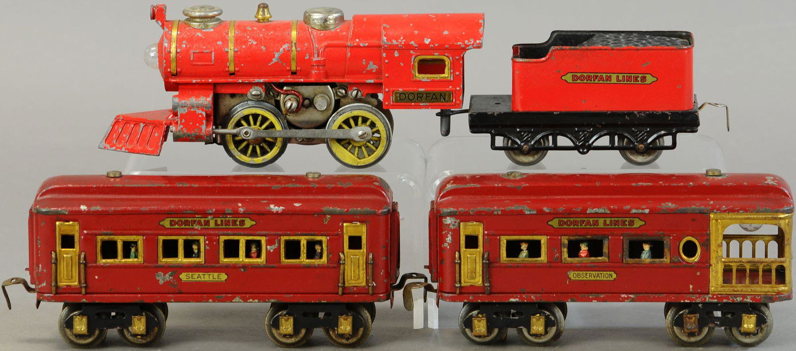 RED DORFAN PASSENGER SET (1 of 4)