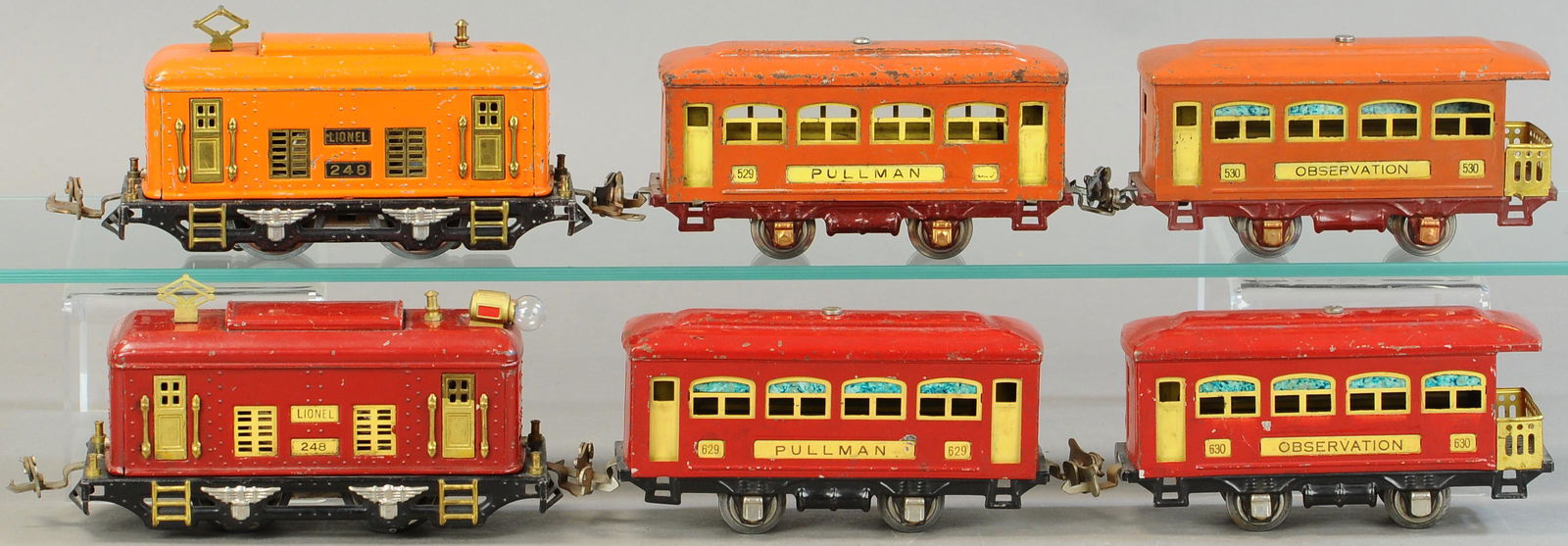 LIONEL #248 LOCO PASSENGER SETS (1 of 4)