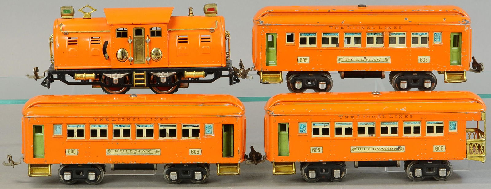 LIONEL #4 BILD-A-LOCO PASSENGER SET (1 of 4)