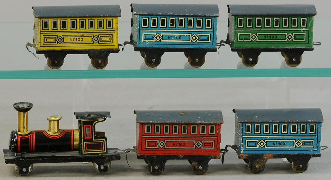 6 PIECE TRAIN SET PENNY TOY (1 of 3)