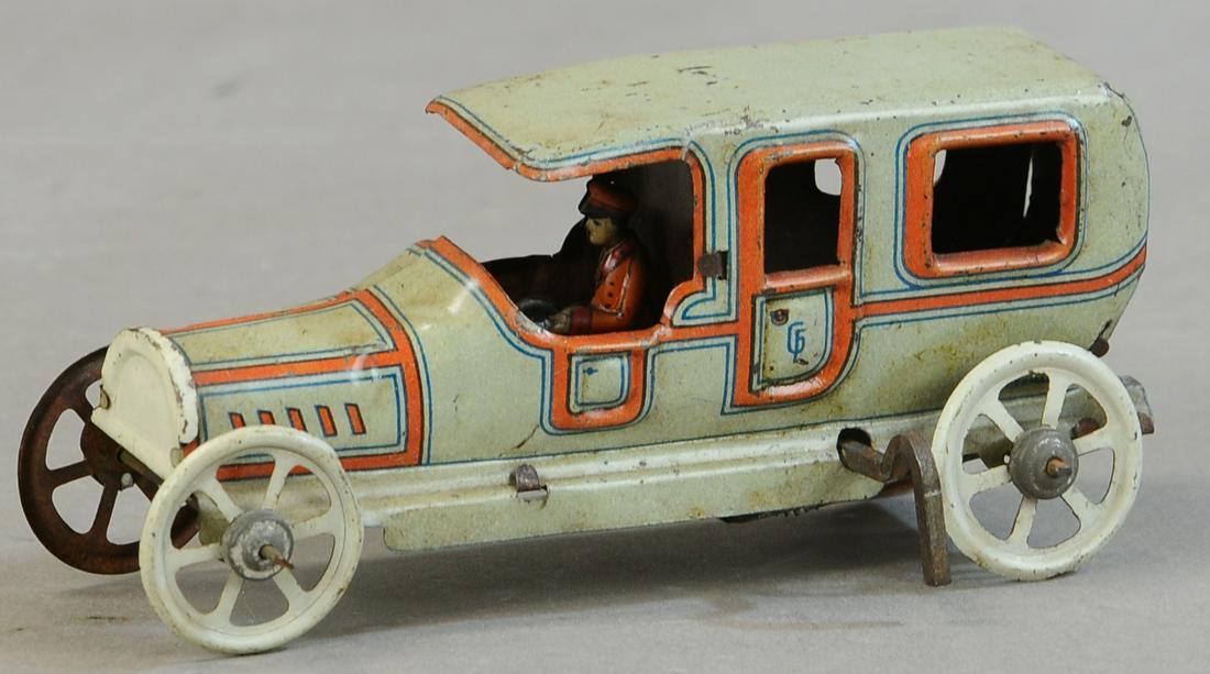 WIND-UP FISCHER LIMOUSINE PENNY TOY (1 of 3)