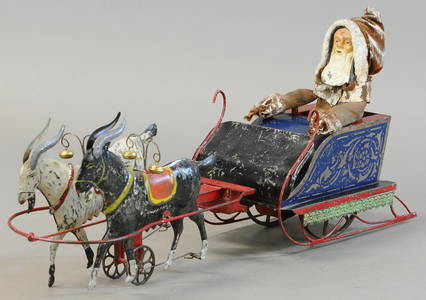 ALTHOF BERGMANN SANTA IN GOAT SLEIGH