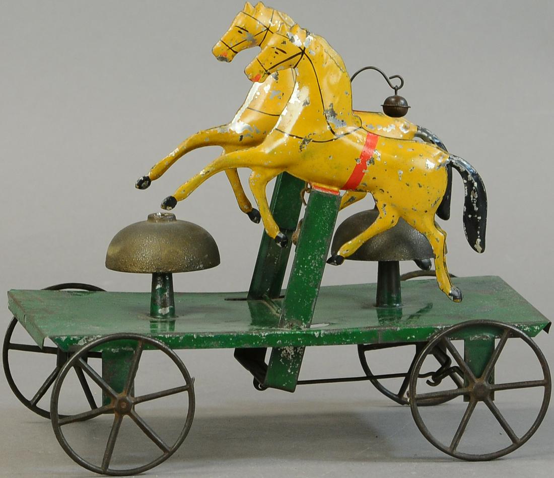 FALLOWS DOUBLE HORSES BELL TOY (1 of 4)