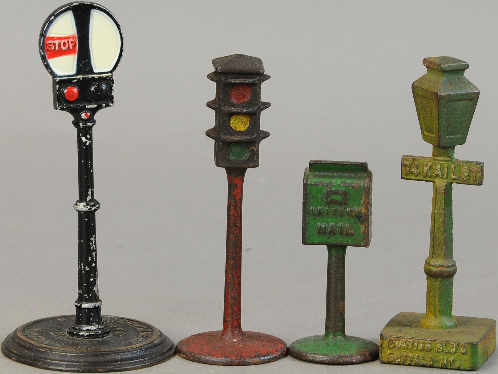 CAST IRON STREET SIGN GROUPING (1 of 2)