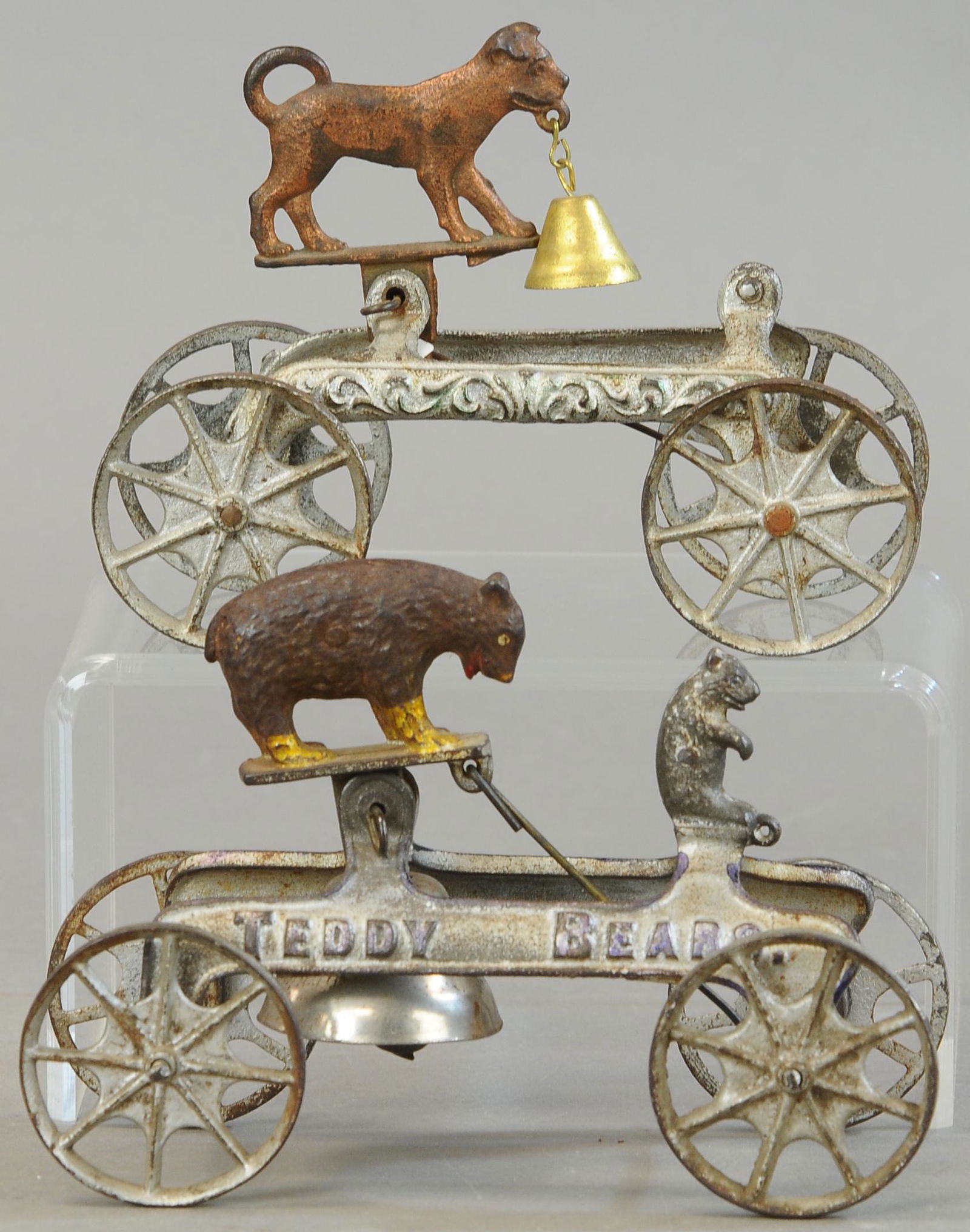 TEDDY BEARS & HOUND BELL TOYS (1 of 4)