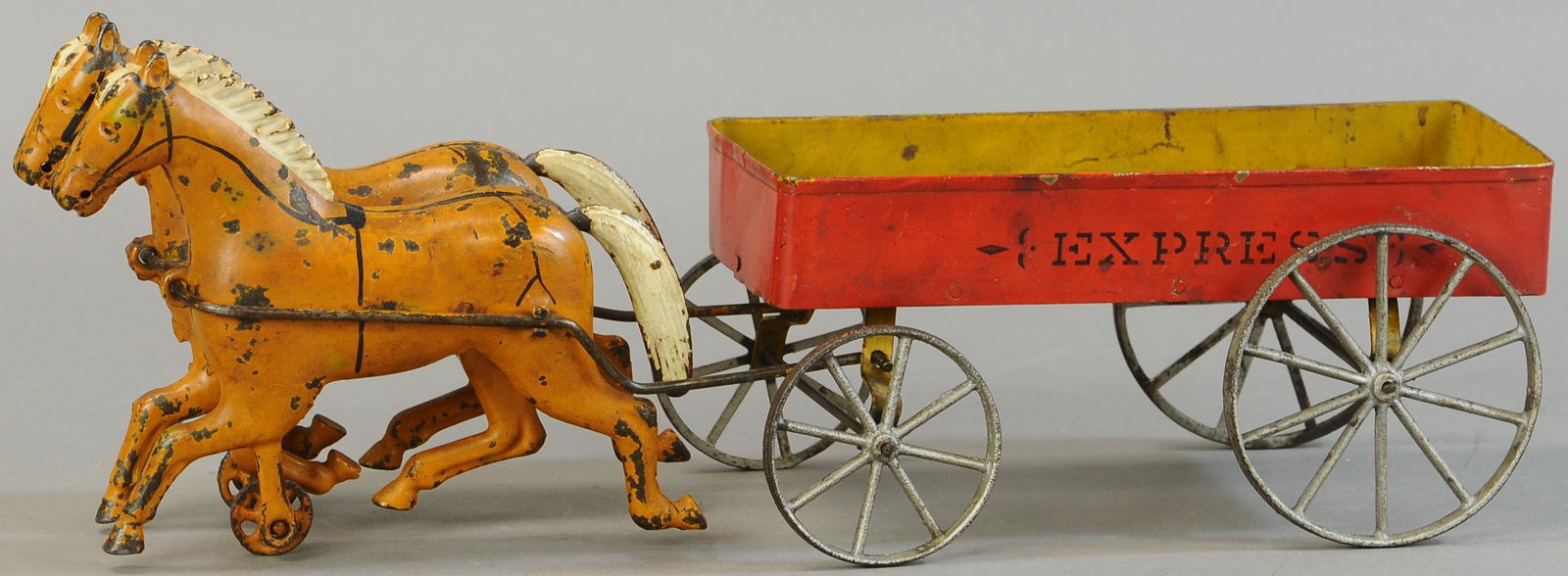 IVES DUAL HORSE EXPRESS WAGON (1 of 4)
