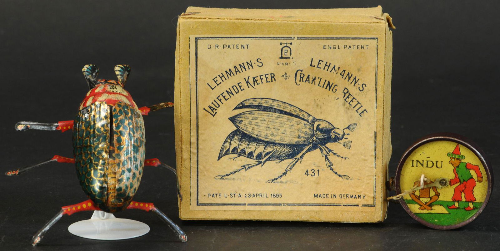 LEHMANN INDU & BOXED CRAWLING BEETLE (1 of 3)