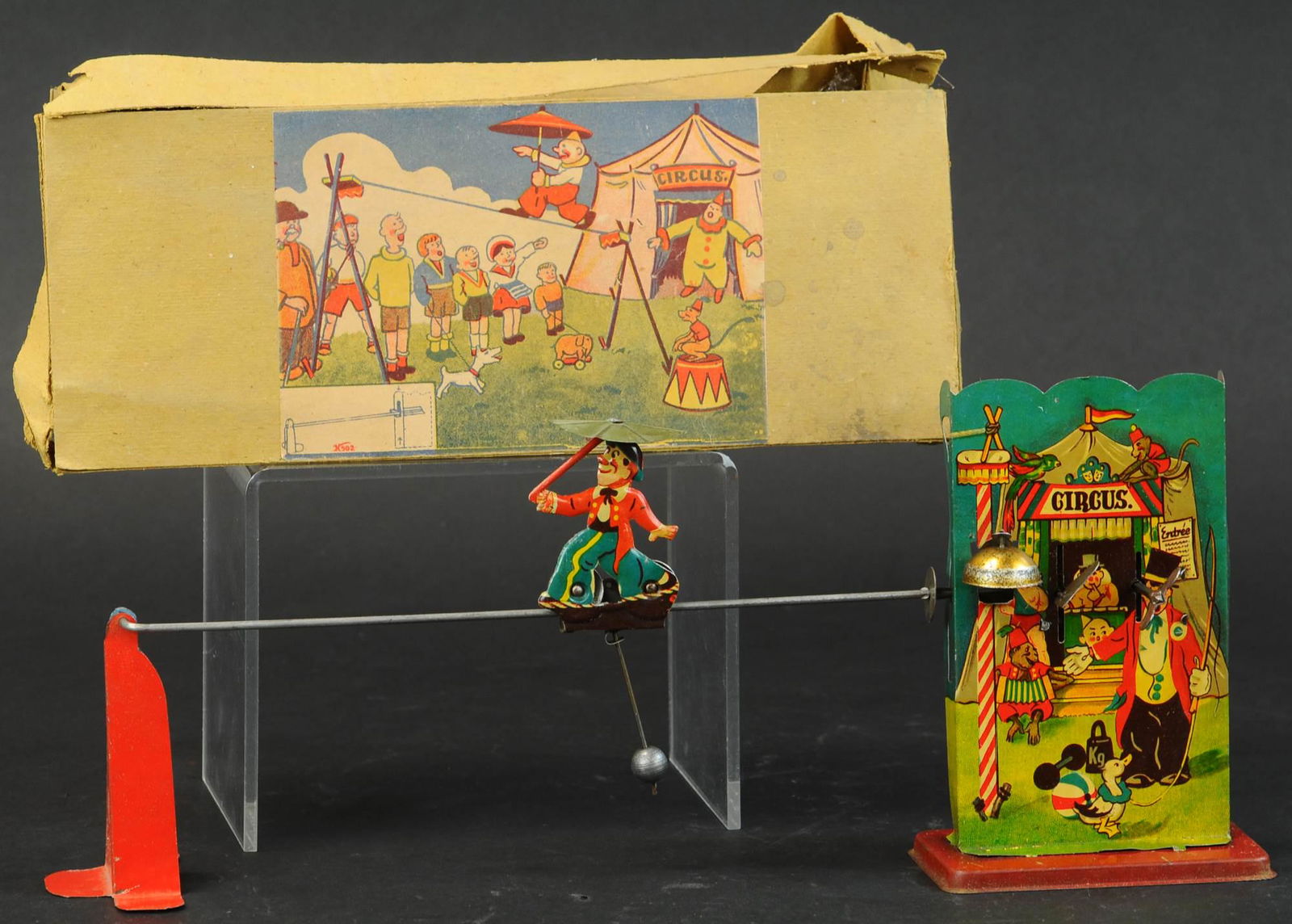 KEIM & CO. TIGHT ROPE CIRCUS PERFORMER TOY (1 of 4)