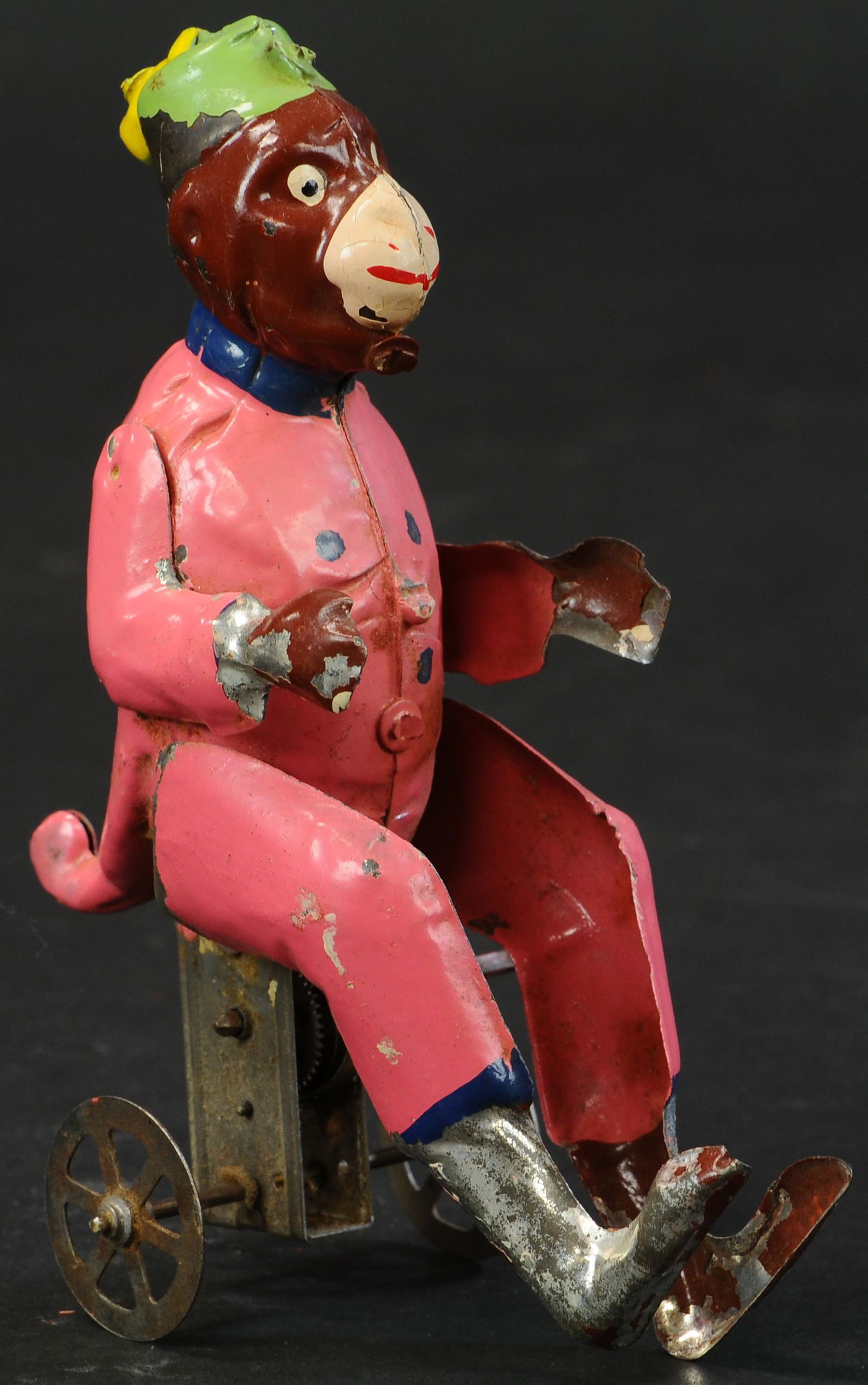 GEORG SCHWEIGER SEATED CIRCUS MONKEY WIND-UP (1 of 4)
